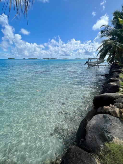 Waterfront Paradise 2 Br; Stunning Sunsets Bora Bora Exterior photo